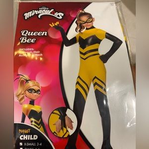 Kids Queen Bee Costume - Miraculous Ladybug XS 3-4
